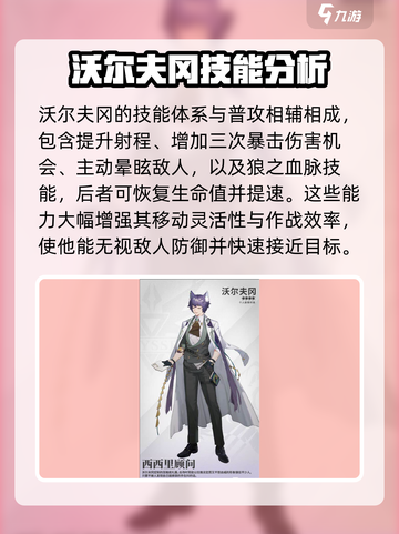 银河境界线沃尔夫冈怎么样介绍截图4