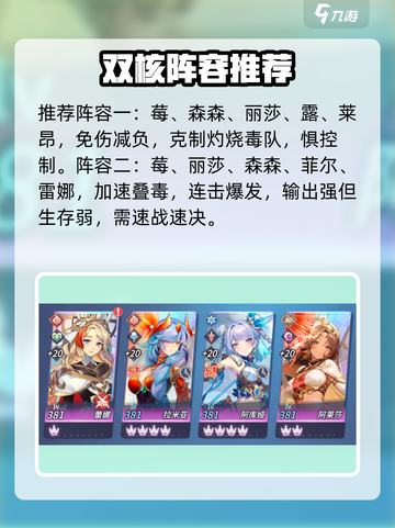 永夜降临🔥新手必看阵容推荐！💥截图3