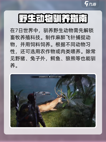 七日世界驯养动物攻略介绍截图2