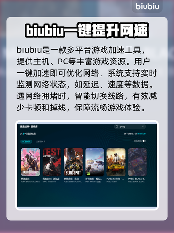PUBG卡顿？用这款加速器🔥稳吃鸡！🎮截图3