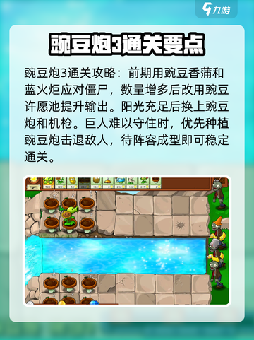 《植物大战僵尸杂交版》豌豆炮3通关秘籍💥截图2