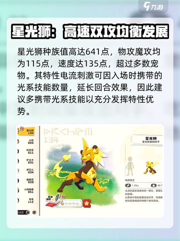 洛克王国手游星光狮怎么玩介绍截图2