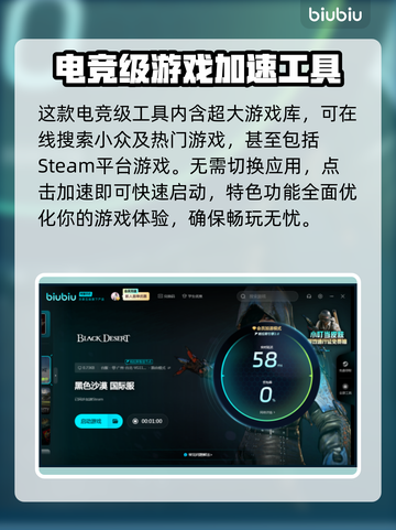 黑色沙漠卡顿🔥下载加速器秒解决！🎮截图5
