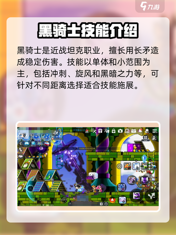 冒险岛枫之传说🔥神射手黑骑士玩法大全截图3