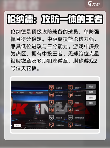 美职篮全明星球星推荐介绍截图10