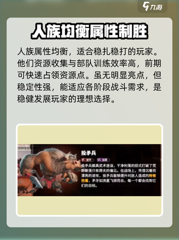 万龙觉醒种族选择攻略介绍截图2