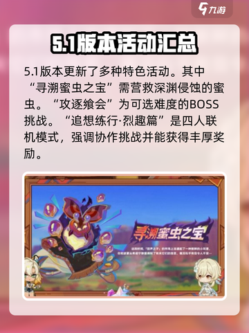 原神5.1新活动🔥超多内容等你来探索！截图6