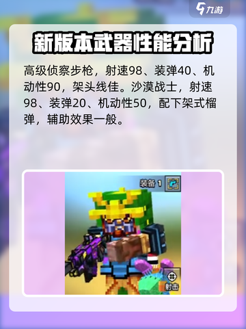 像素射击🎉全武器大揭秘，游戏党必看！截图2