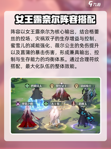 命运圣契🔥极夜女王队最强搭配玩法攻略✨截图2