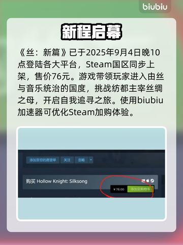 《空洞骑士》新作价格曝光！💰截图2