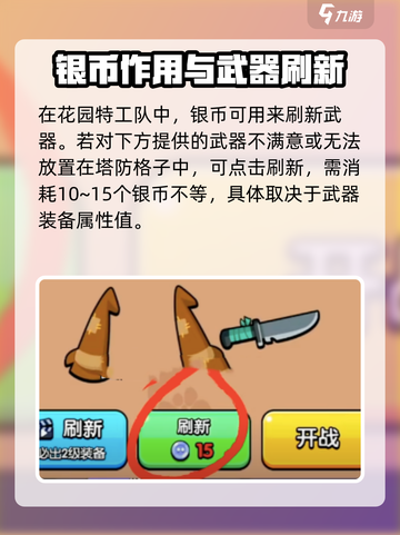 花园特工队💥银币使用攻略，快速提升战力💡截图2