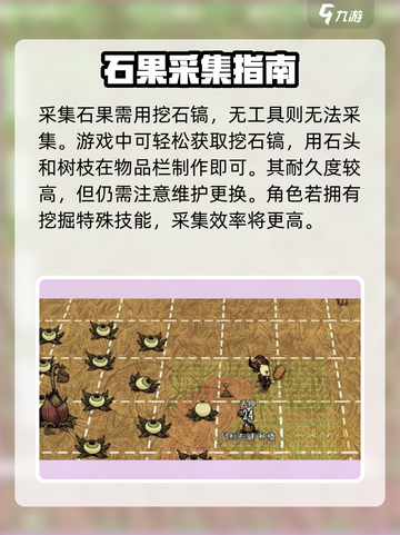 饥荒联机版石果采摘消失怎么办介绍截图3