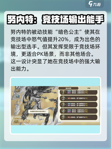 剑与骑士团🔥努内特技能超详细解析来了！必看👇截图4