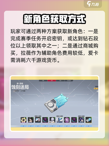 卡拉彼丘新角色有哪些介绍截图3