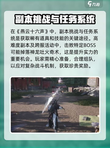 燕云十六声🔥神龙吐火获取方法大曝光！截图2