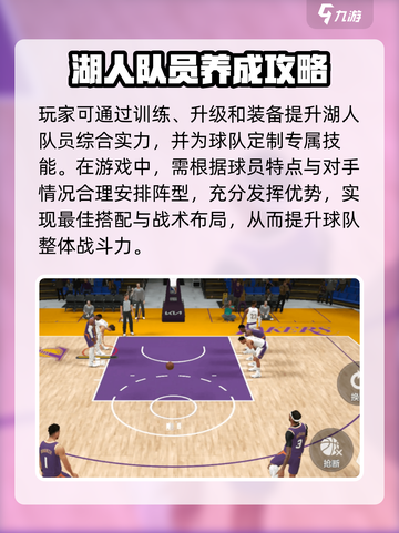 美职篮全明星湖人队员怎么养成介绍截图3