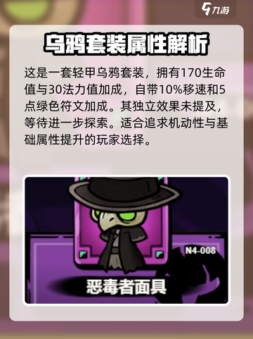 失落城堡2乌鸦套装怎么样介绍截图2