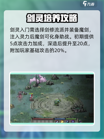 鬼谷八荒🔥剑灵玩法大揭秘，新手必看！截图2