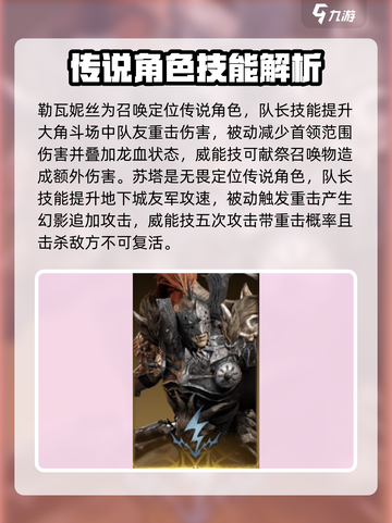 龙息神寂角色强度排名介绍截图5