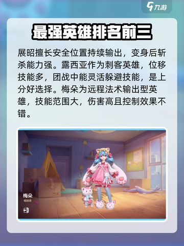 曙光英雄十大最强英雄排行介绍截图4
