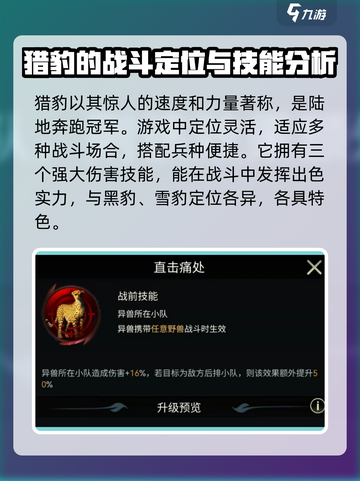 《野兽领主新世界》猎豹作战强度爆表🔥快冲！截图2