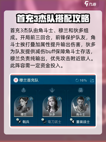 世界启元🔥最强阵容搭配，助你称霸游戏❗截图4