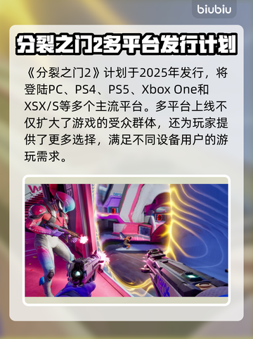 分裂之门2上线平台曝光！🔥游戏迷不容错过🎮截图2