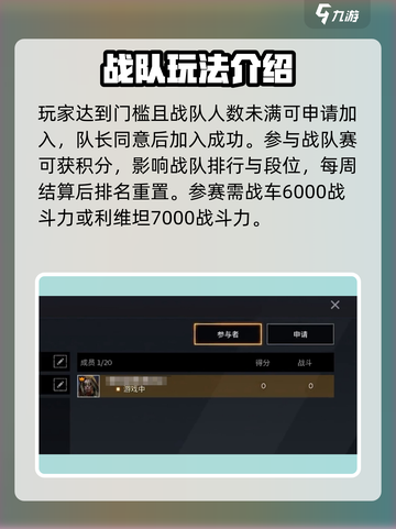 创世战车🔥战队系统全面解析，游戏党必看！截图3