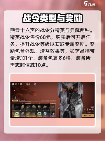 燕云十六声战令🔥超值吗？游戏党必看！截图2
