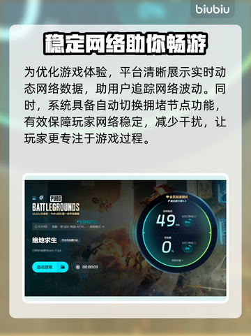 PUBG加速器推荐🔥绝地求生必备 TOOL🚀截图6