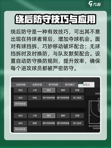 美职篮全明星防守策略有哪些介绍截图3