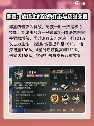 三国志幻想大陆2枭之歌郭嘉怎么样介绍截图2