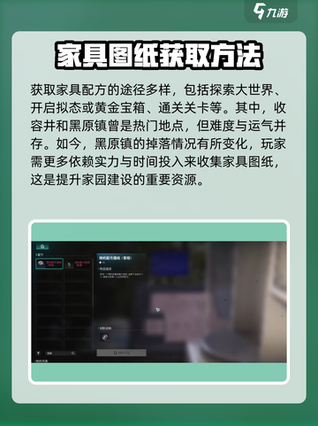 七日世界家具配方获取指南介绍截图3