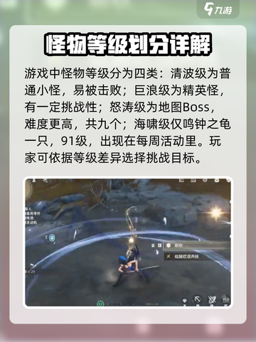 鸣潮🔥怪物危险等级大揭秘！新手必看⚠截图2