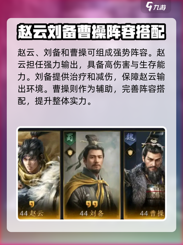 三国谋定天下阵容排行介绍截图2