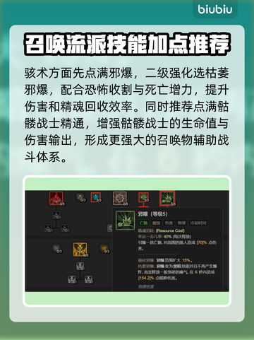 暗黑4死灵法师技能加点推荐🔥新手必看⚡截图4