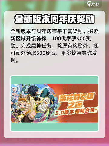 原神💥四周年庆：豪礼福利大揭秘！🎉截图4