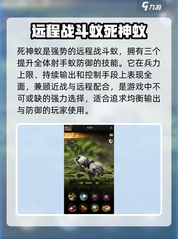 小小蚁国最好的特化蚁有哪些介绍截图2