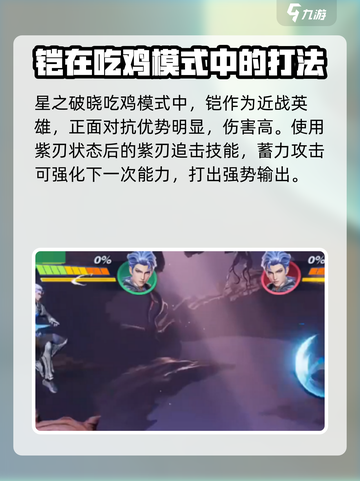 星之破晓吃鸡模式铠怎么发挥实力介绍截图2