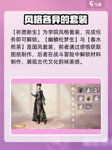 无限暖暖套装大全介绍截图4
