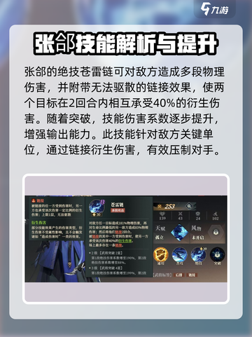 三国志幻想大陆2🔥张郃超强解析来了！✨截图3