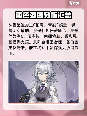 黑色信标角色强度榜介绍截图2