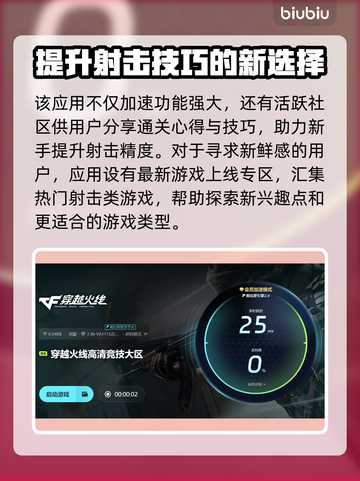 穿越火线闪退？这款加速工具🔥让你畅玩不卡顿！截图6
