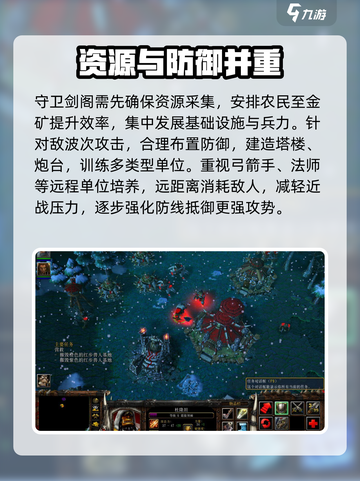 魔兽争霸3冰封王座守卫剑阁怎么通关介绍截图2