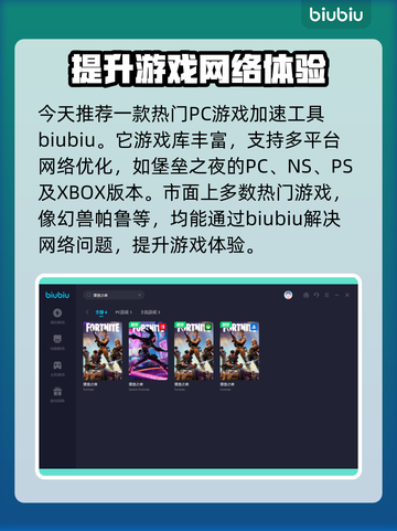 堡垒之夜闪退？低延迟加速器💎助你畅玩！截图3