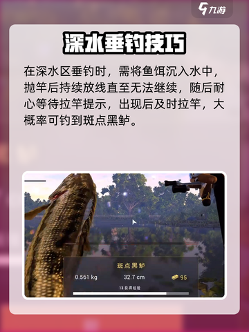 《钓鱼星球斑点黑鲈爆钓技巧！🎣》截图5