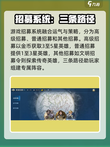 世界启元💥英雄招募系统全揭秘🔥新手必看！截图2