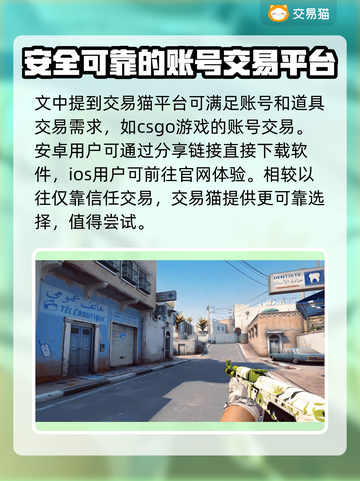 CSGO饰品账号交易平台推荐💥🎮截图2