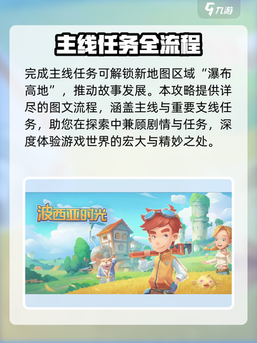 波西亚时光😎手游地图全解锁攻略来啦！截图3