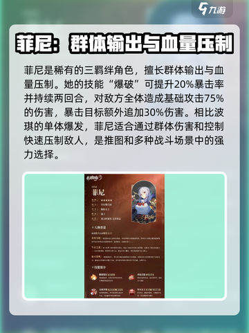 永夜降临！复苏菲尼🔥超强角色解析来啦！截图2